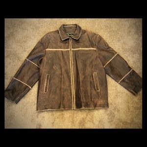 Leather jacket